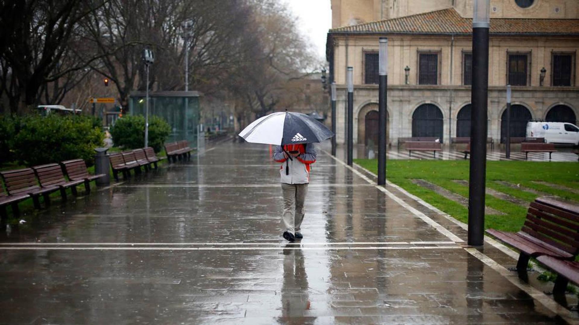 Lluvia y ligero descenso de temperaturas en Navarra