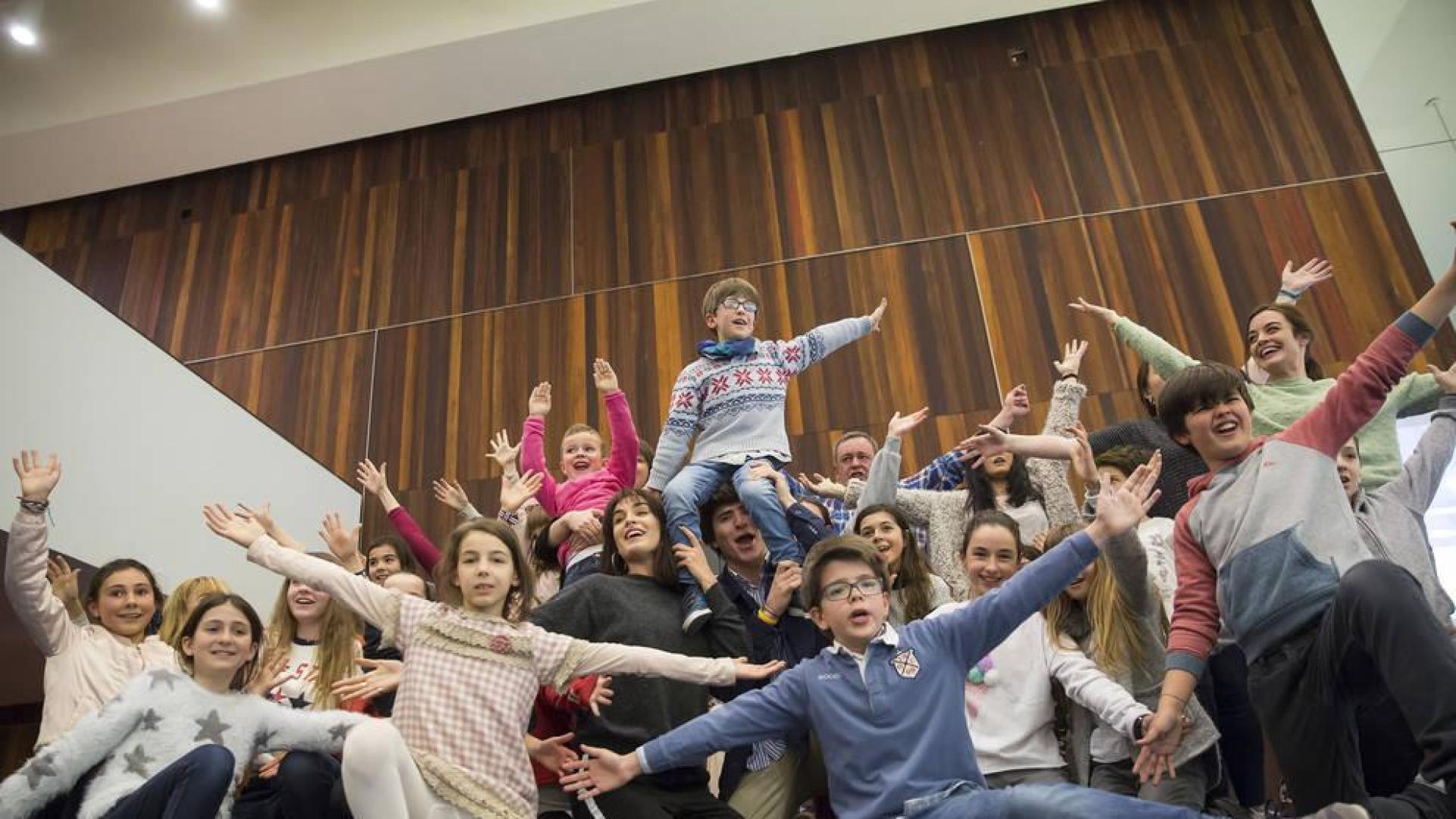 Cantantes de ópera por un día sobre tablas