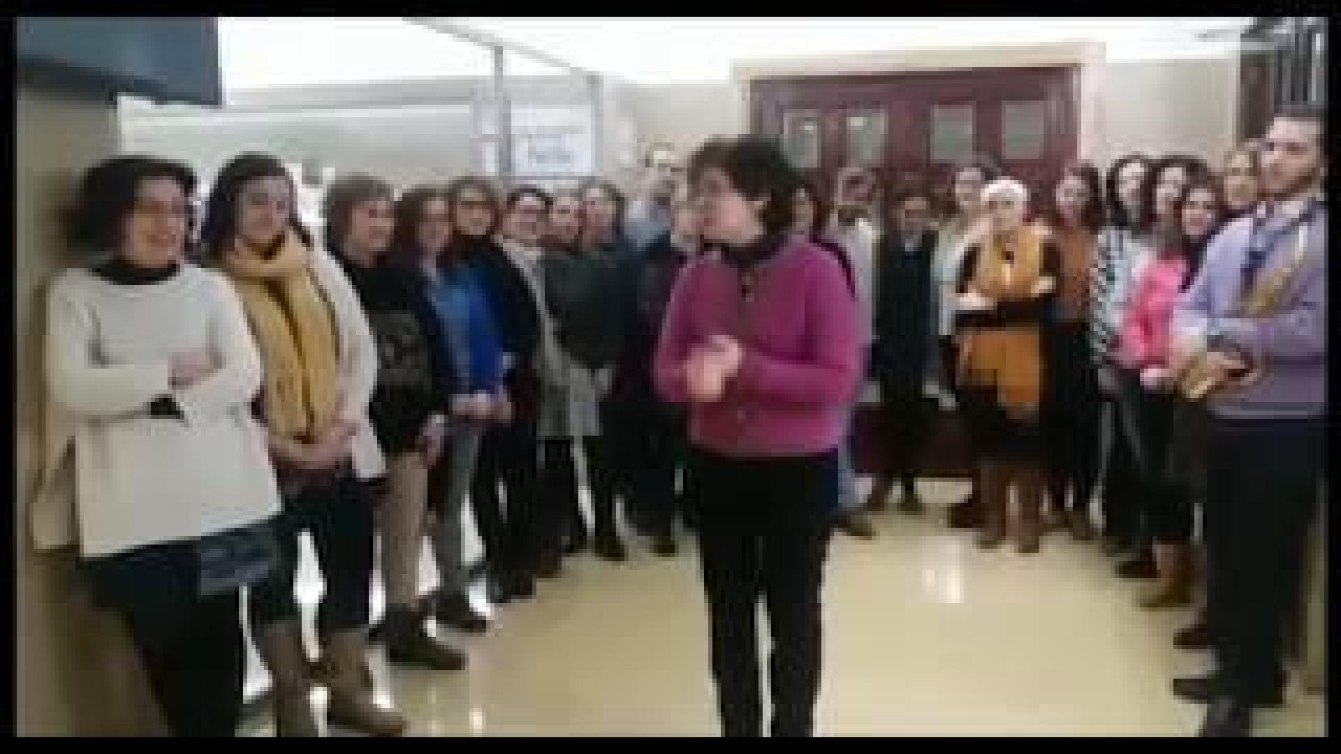 Vídeo de felicitación para Amaia Romero del colegio Nuestra Señora del Huerto (versión larga)