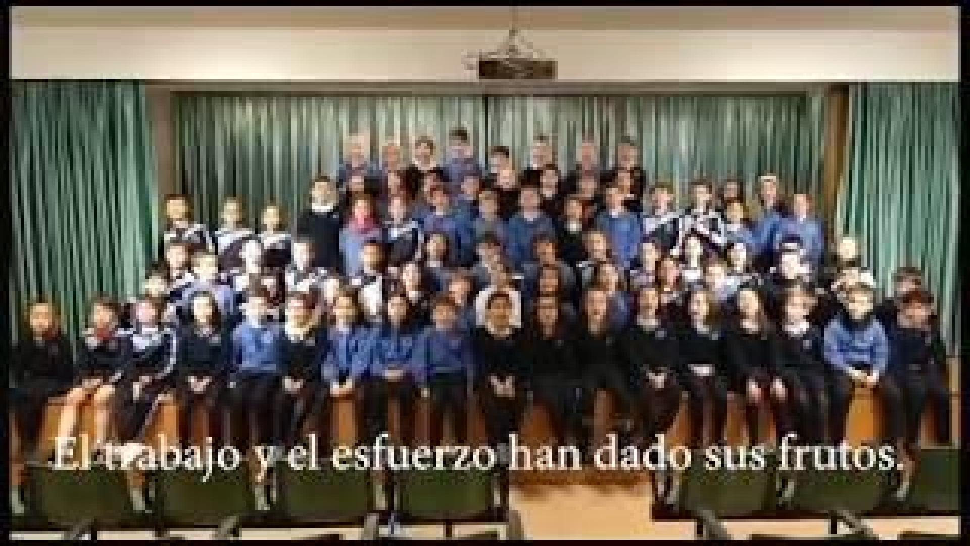 Video de felicitación para Amaia Romero del colegio Nuestra Señora del Huerto (versión corta)