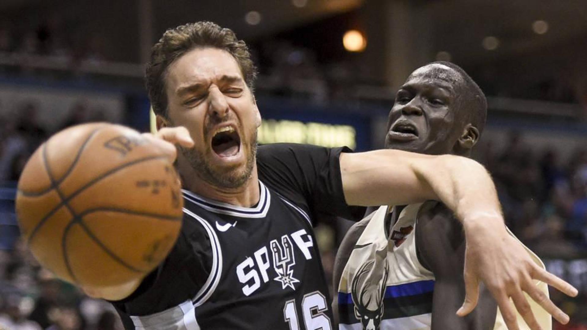 Pau Gasol brilla sin premio en Milwaukee