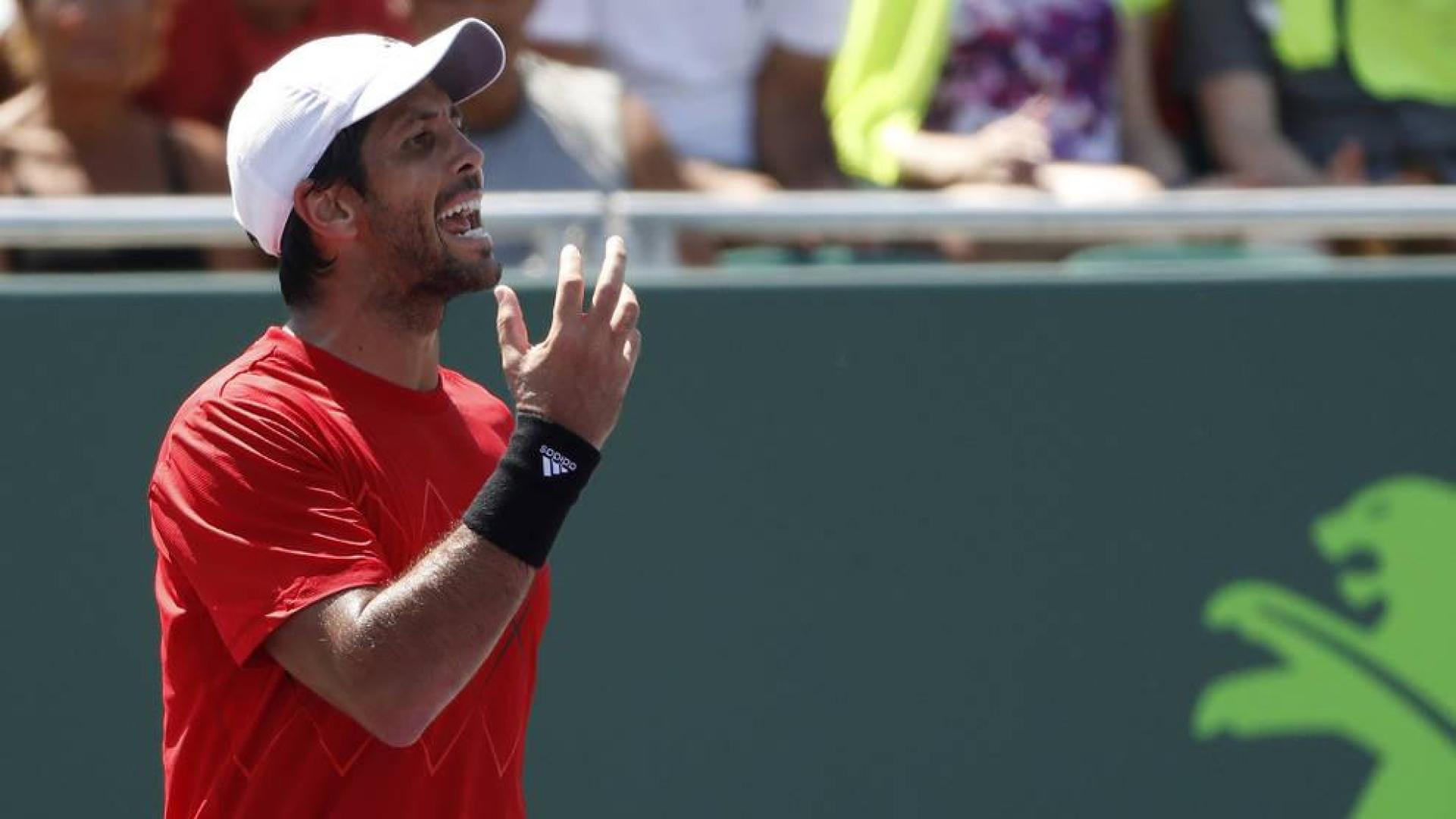 Verdasco pide que expulsen al padre de Kokkinakis en pleno partido