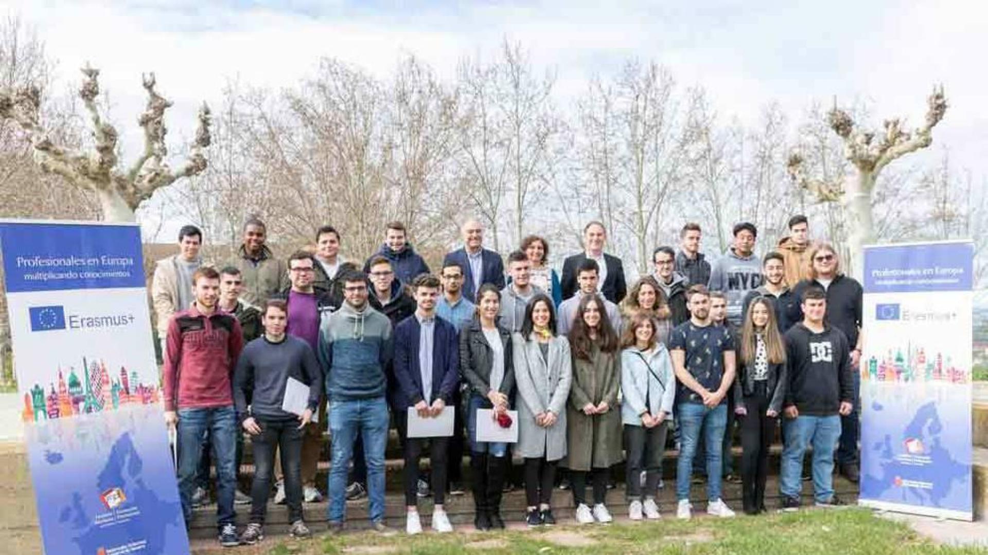 Cerca de 50 alumnos de ETI Tudela harán prácticas en firmas europeas