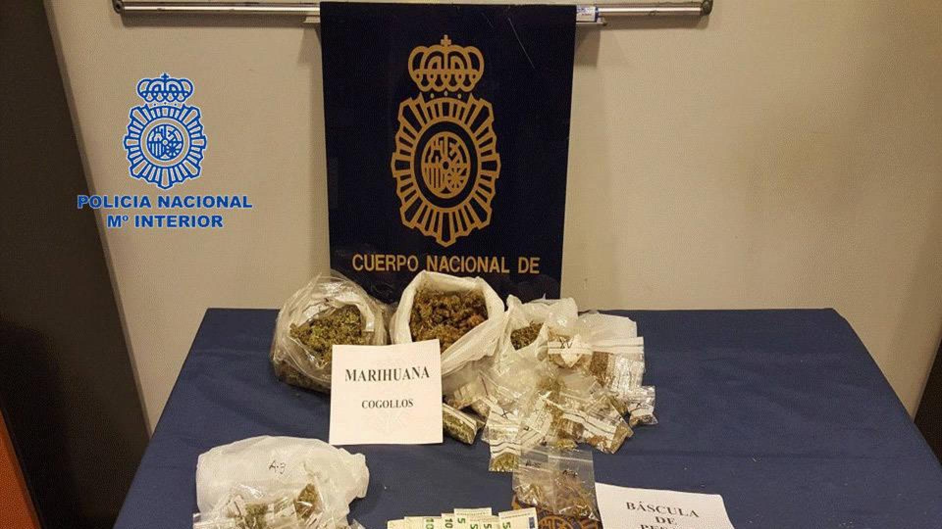Detenido el presidente de una asociación cannabica por tráfico de drogas