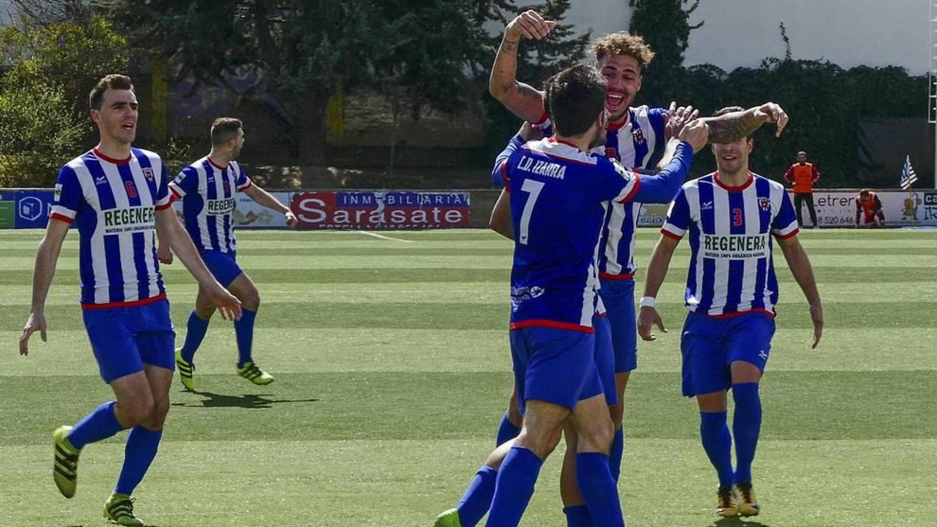El Izarra vence al Amorebieta tras seis jornadas sin ganar