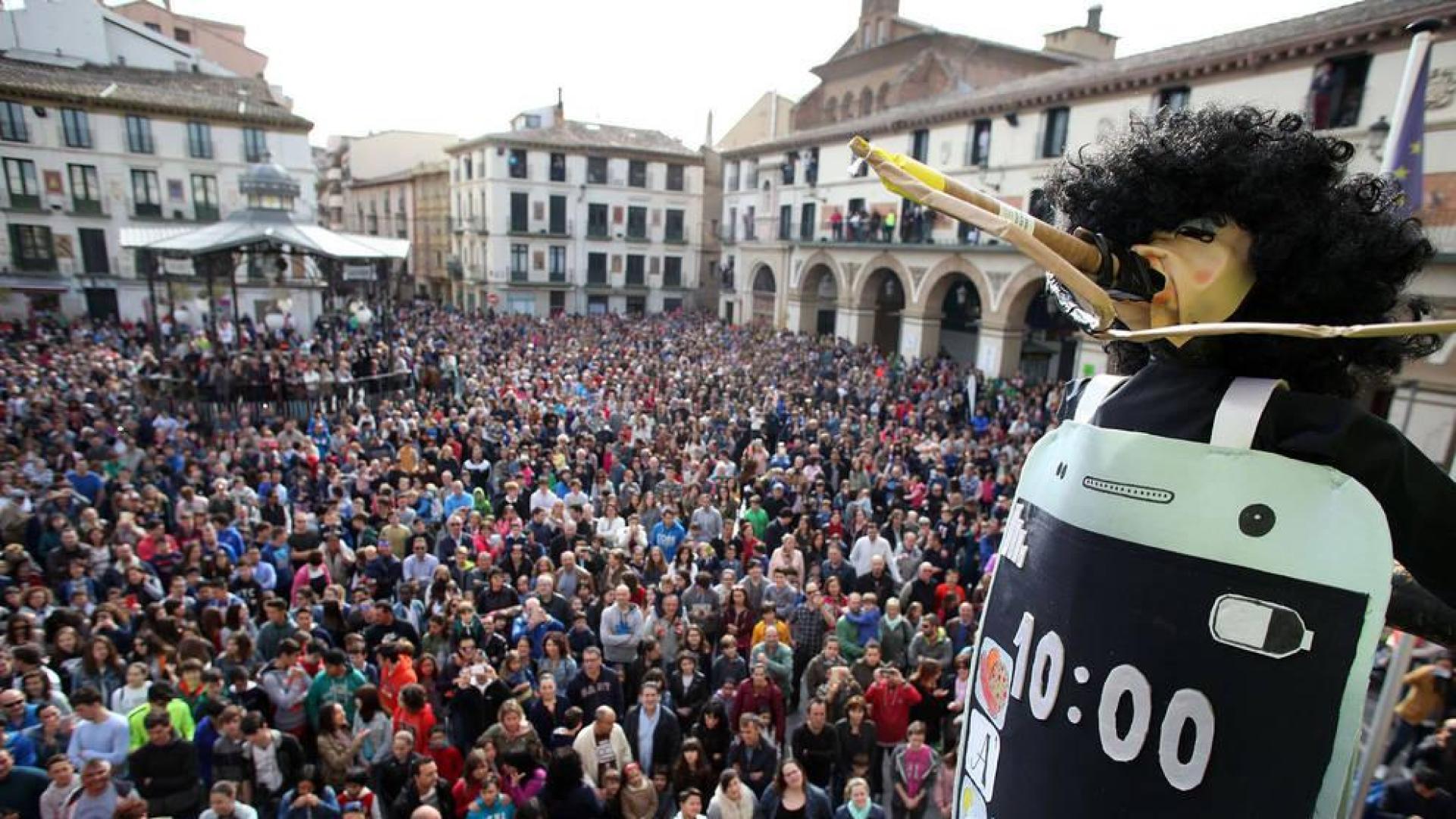Tudela celebra este sábado la quema del Volatín