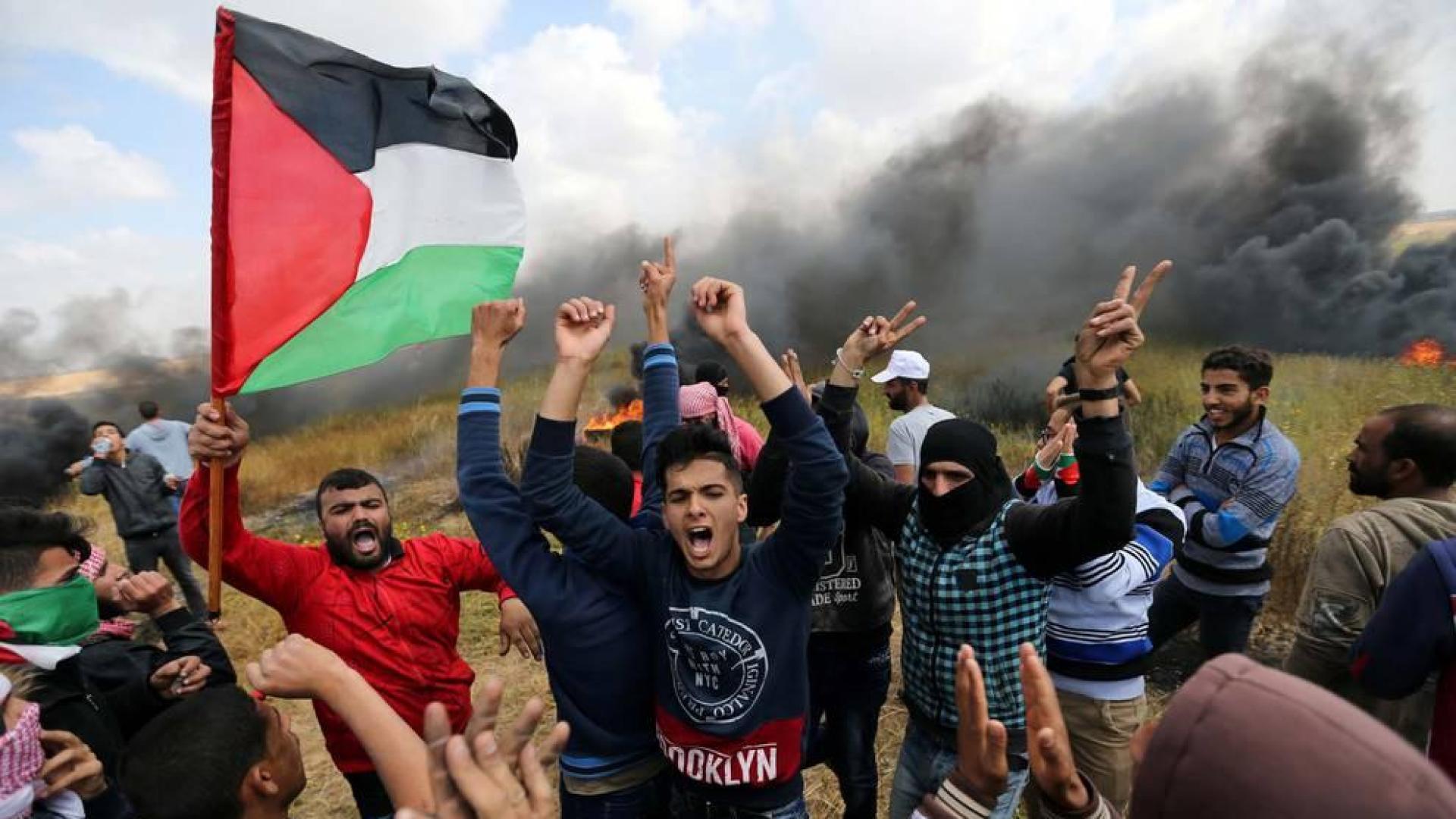 Cinco palestinos muertos y 356 heridos en incidentes en la frontera de Gaza