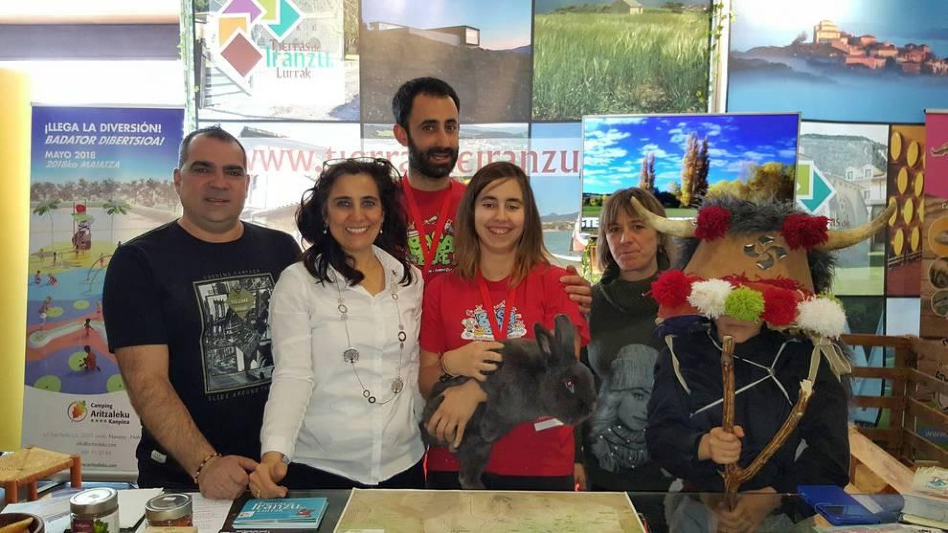 Tierras de Iranzu llevó su oferta a la feria Expofamily