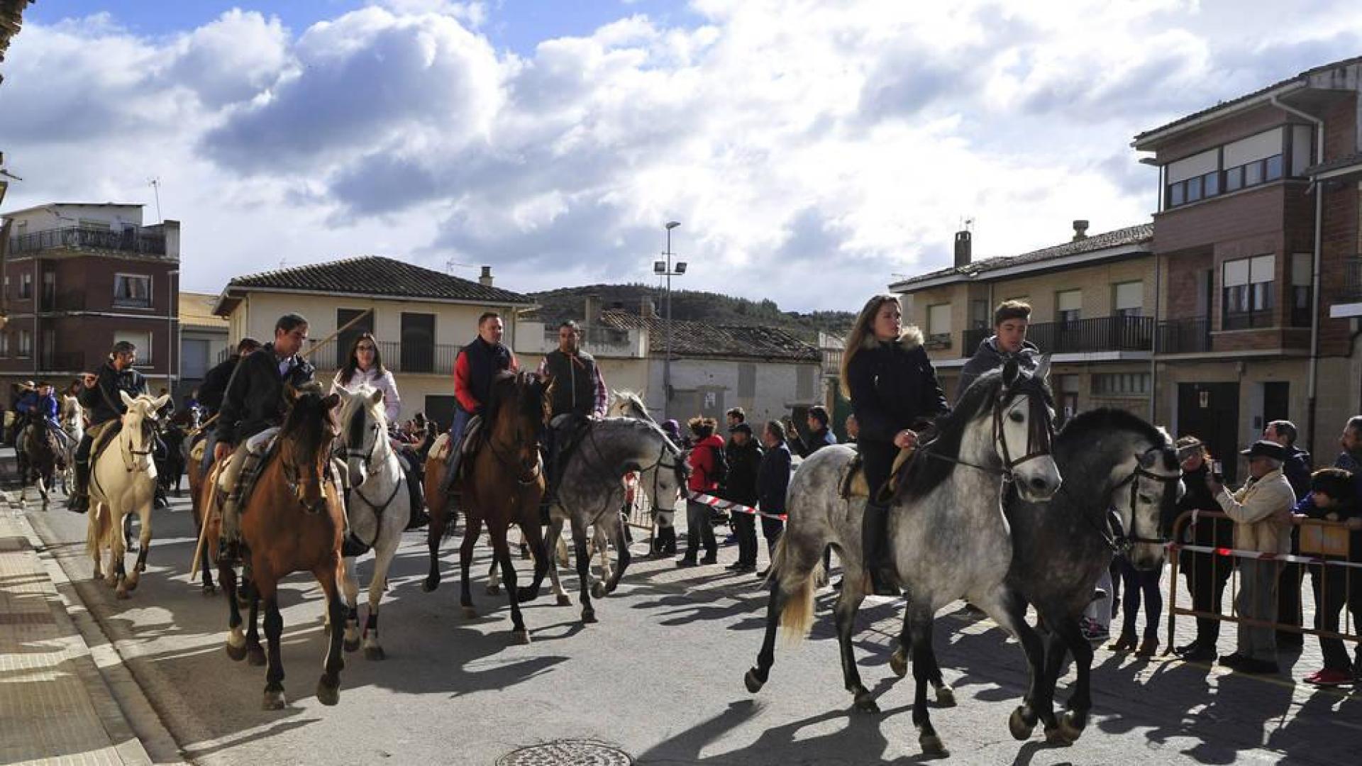 Murillo el Fruto celebra la trashumancia del ganado