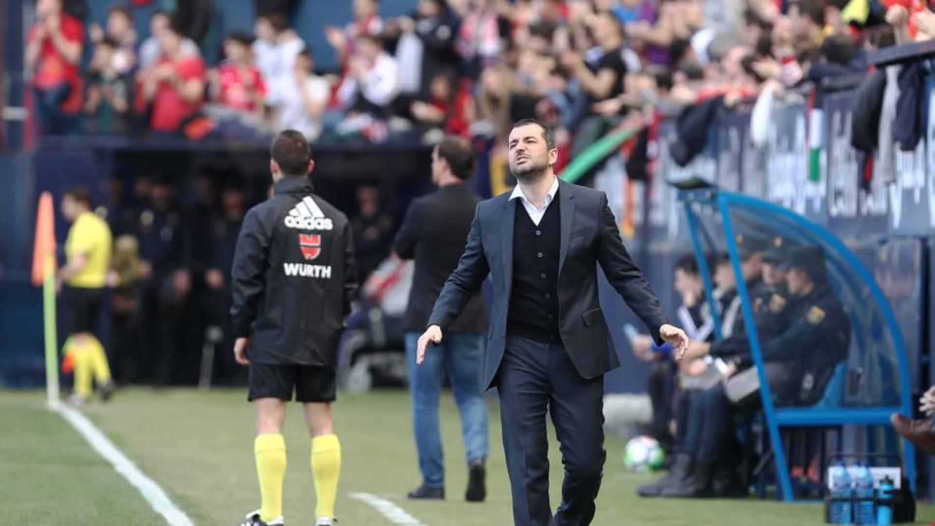 Diego: "El equipo ha hecho méritos para no perder"