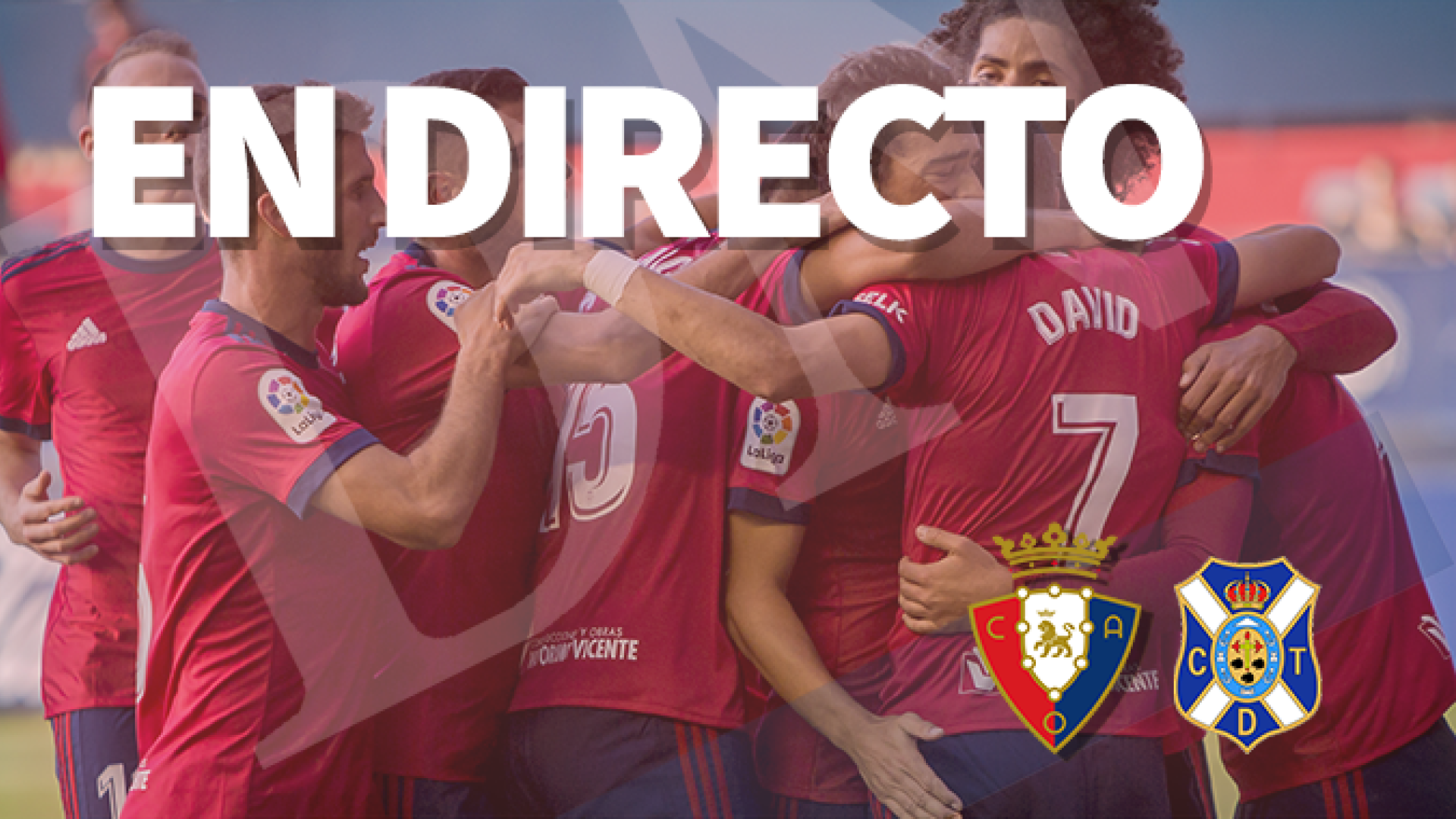 Osasuna-Tenerife, en directo.