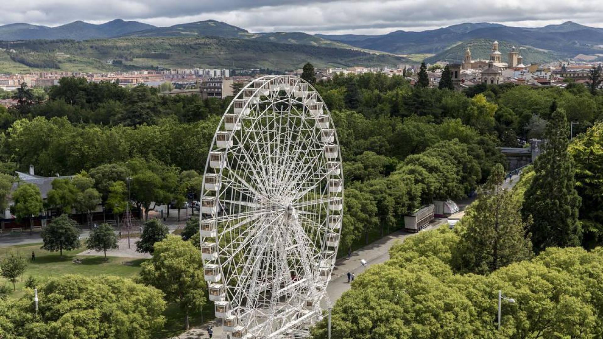 Pamplona busca ya la noria para San Fermín en Antoniutti