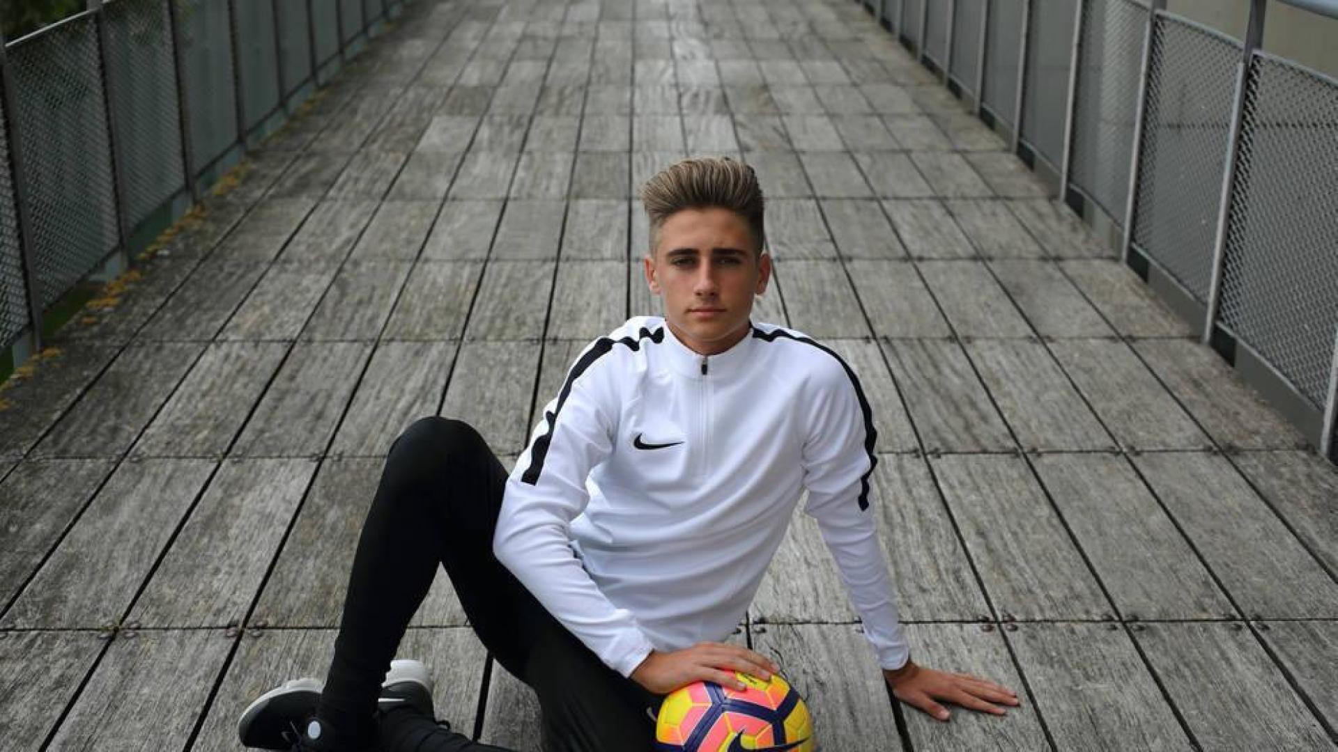 Un chico navarro es la estrella de La Masía y objetivo del Manchester City