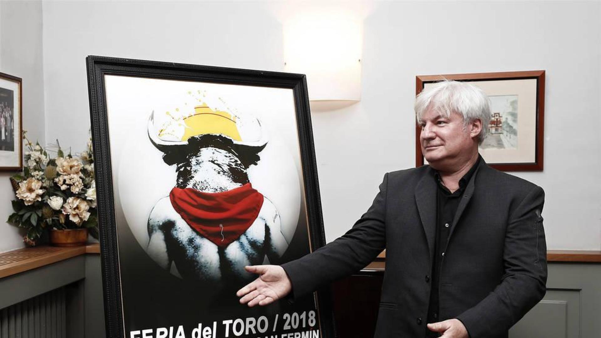 El francés Loren Pallatier firma el cartel de la Feria del Toro de San Fermín