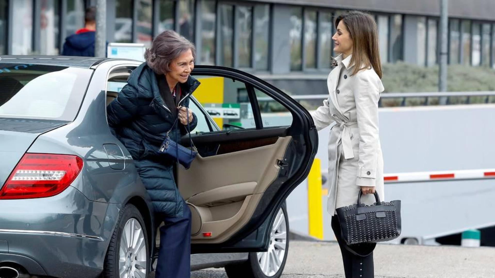 La Reina Letizia y doña Sofía, juntas por primera vez tras su rifirrafe