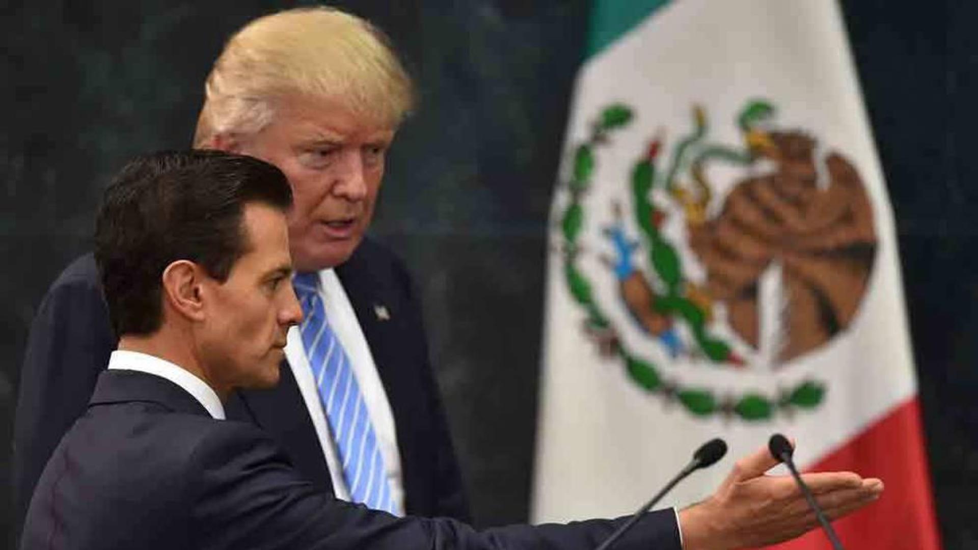 Donald Trump y Enrique Peña Nieto