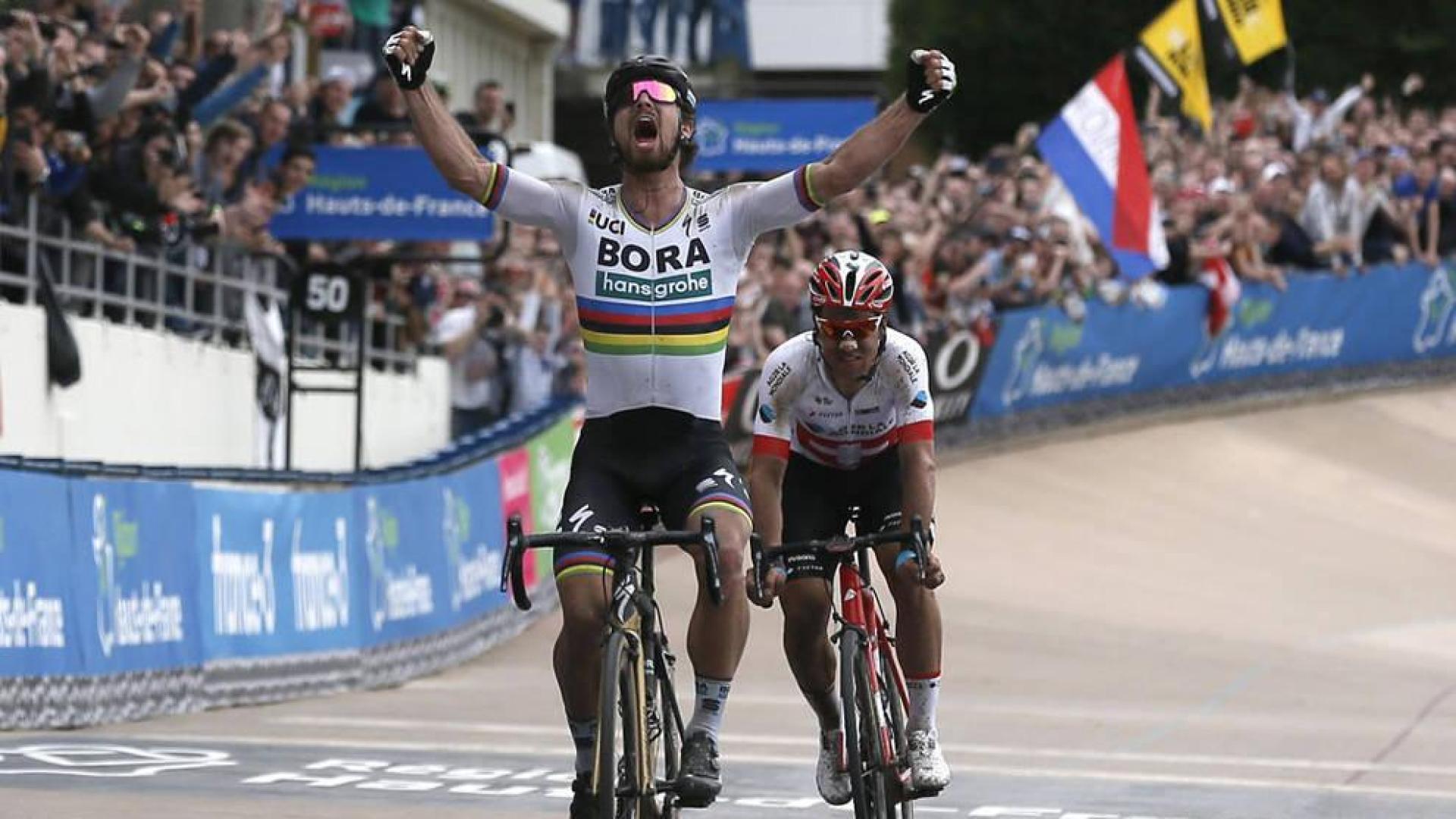 Peter Sagan se exhibe en el 'Infierno del norte' y gana su primera París-Roubaix
