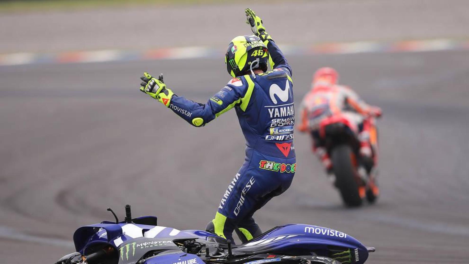 Rossi, sobre Márquez: "Es peligroso, tengo miedo de él"