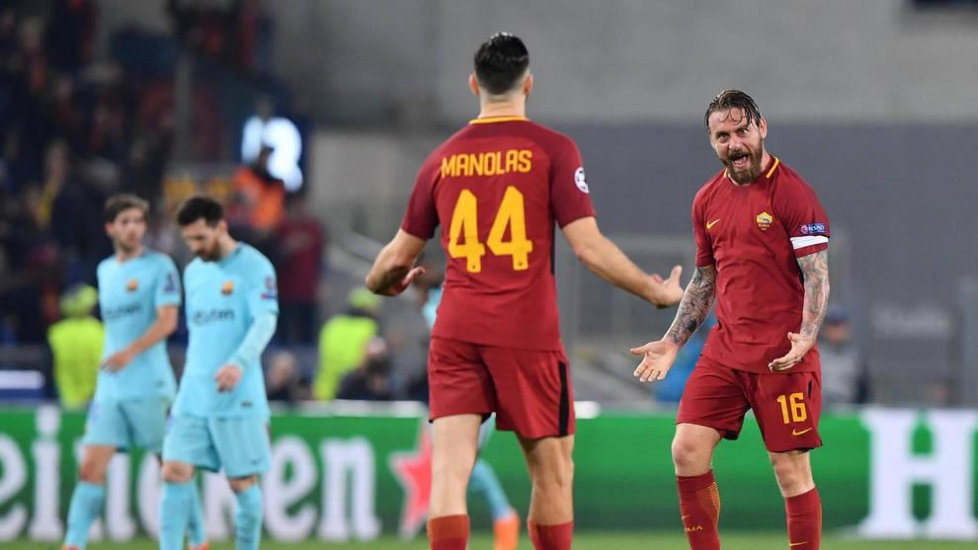 El Barcelona firma una debacle histórica en Roma y queda eliminado de la Champions