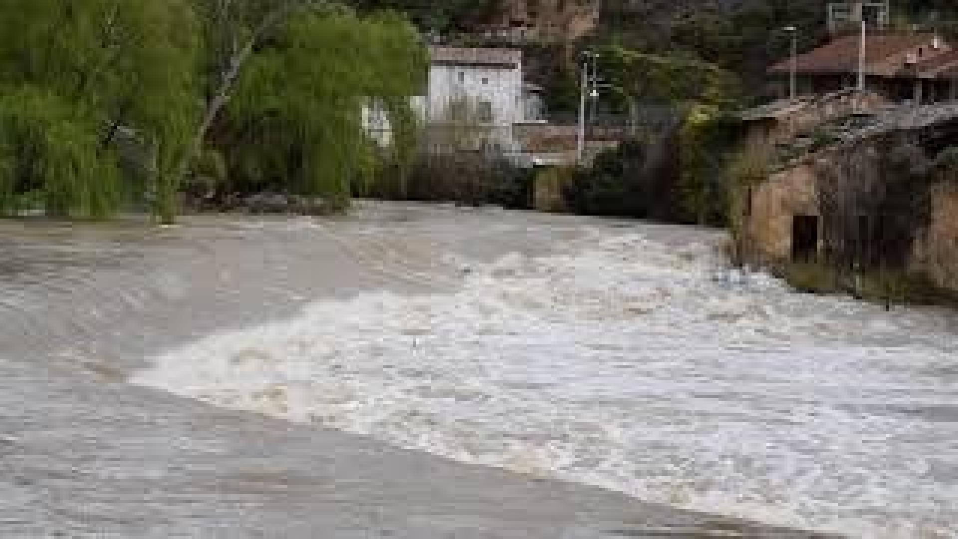 El río Ega, a su paso por Estella (I)