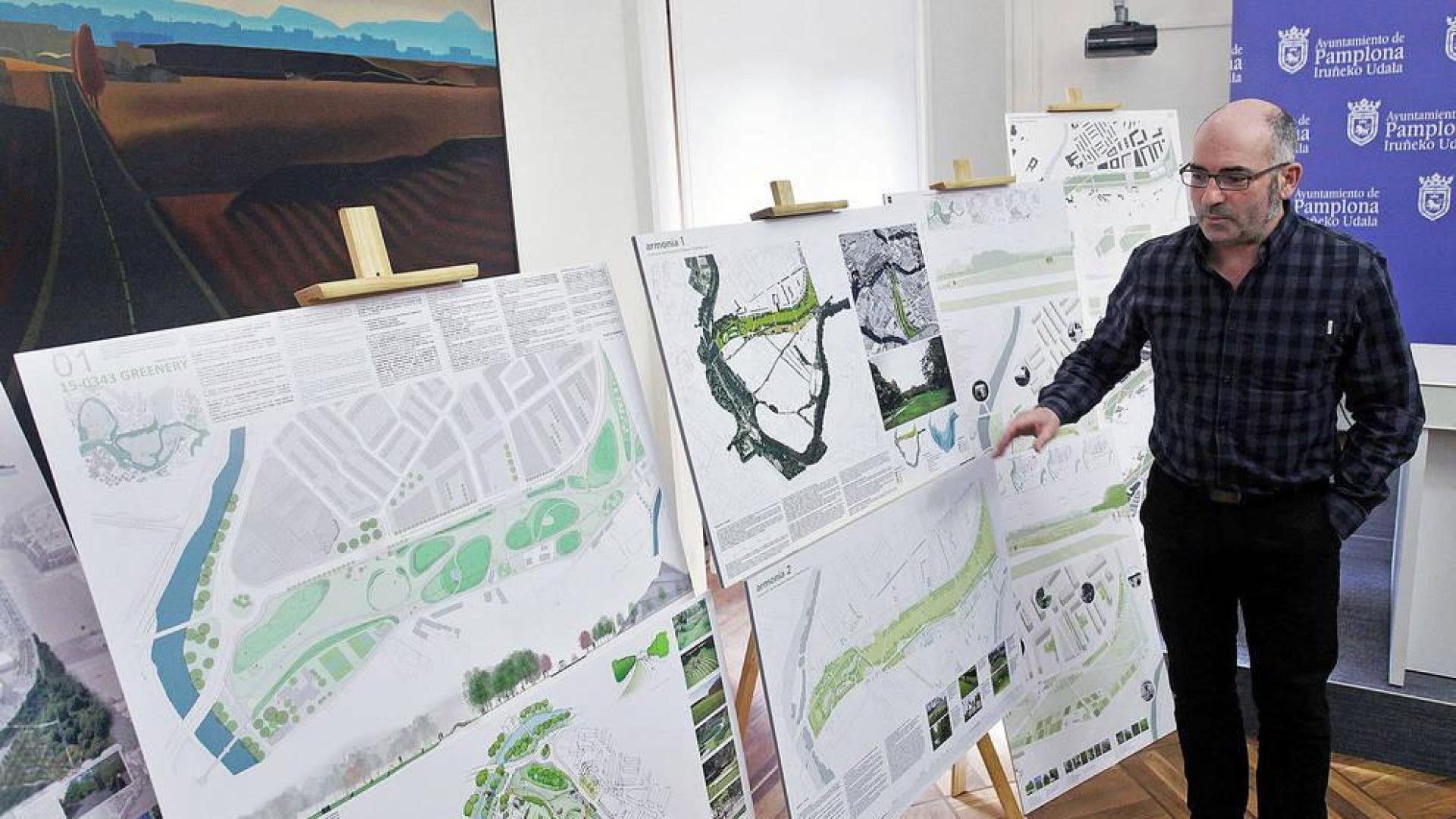 Pamplona llevará a Chile el parque sur de la Txantrea