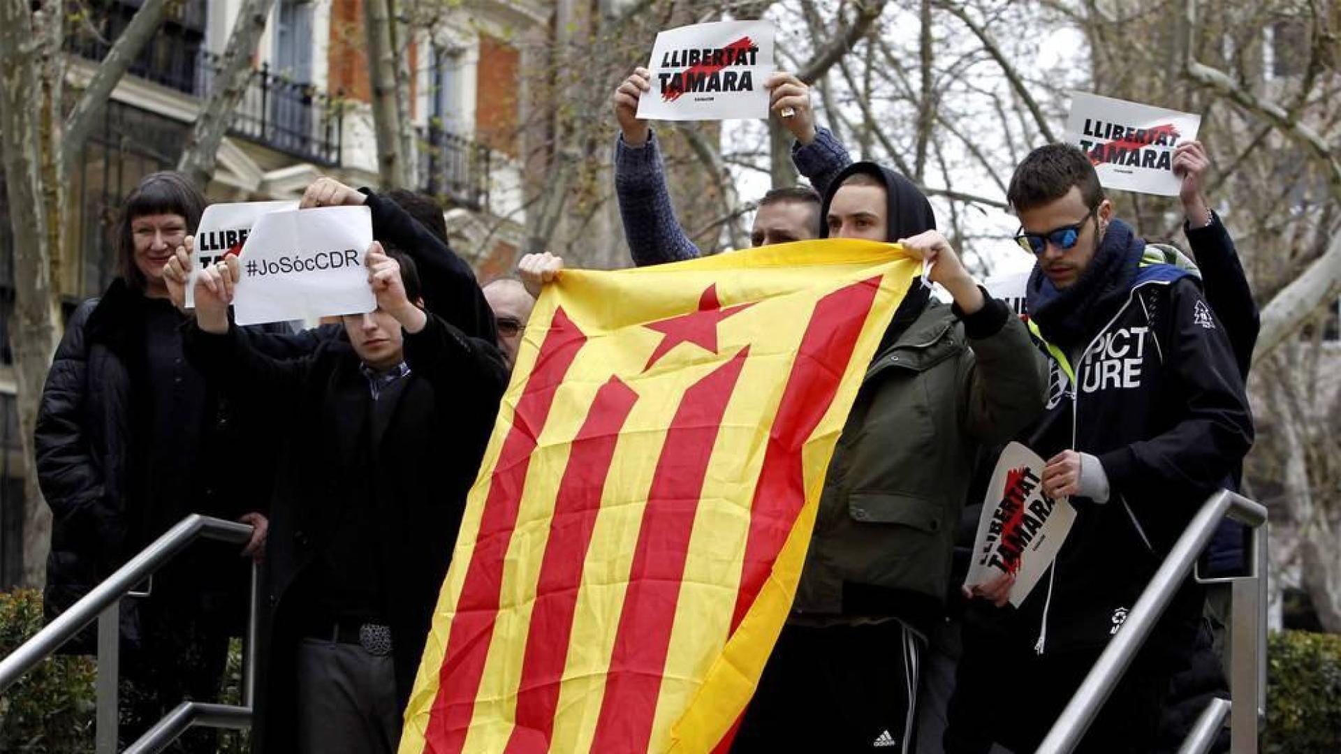 Retirado el delito de rebelión a la coordinadora de los CDR, en libertad por desorden público