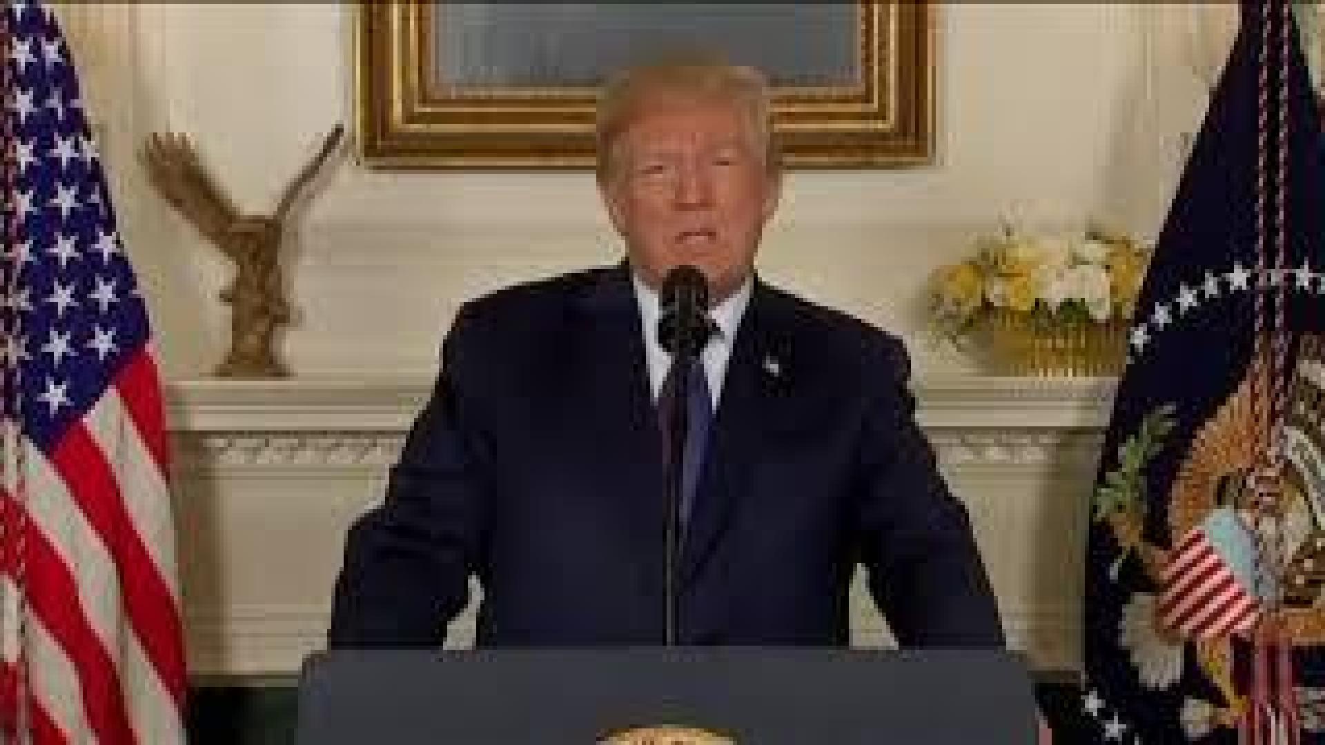 Trump anuncia el ataque contra Siria junto a Francia y Reino Unido
