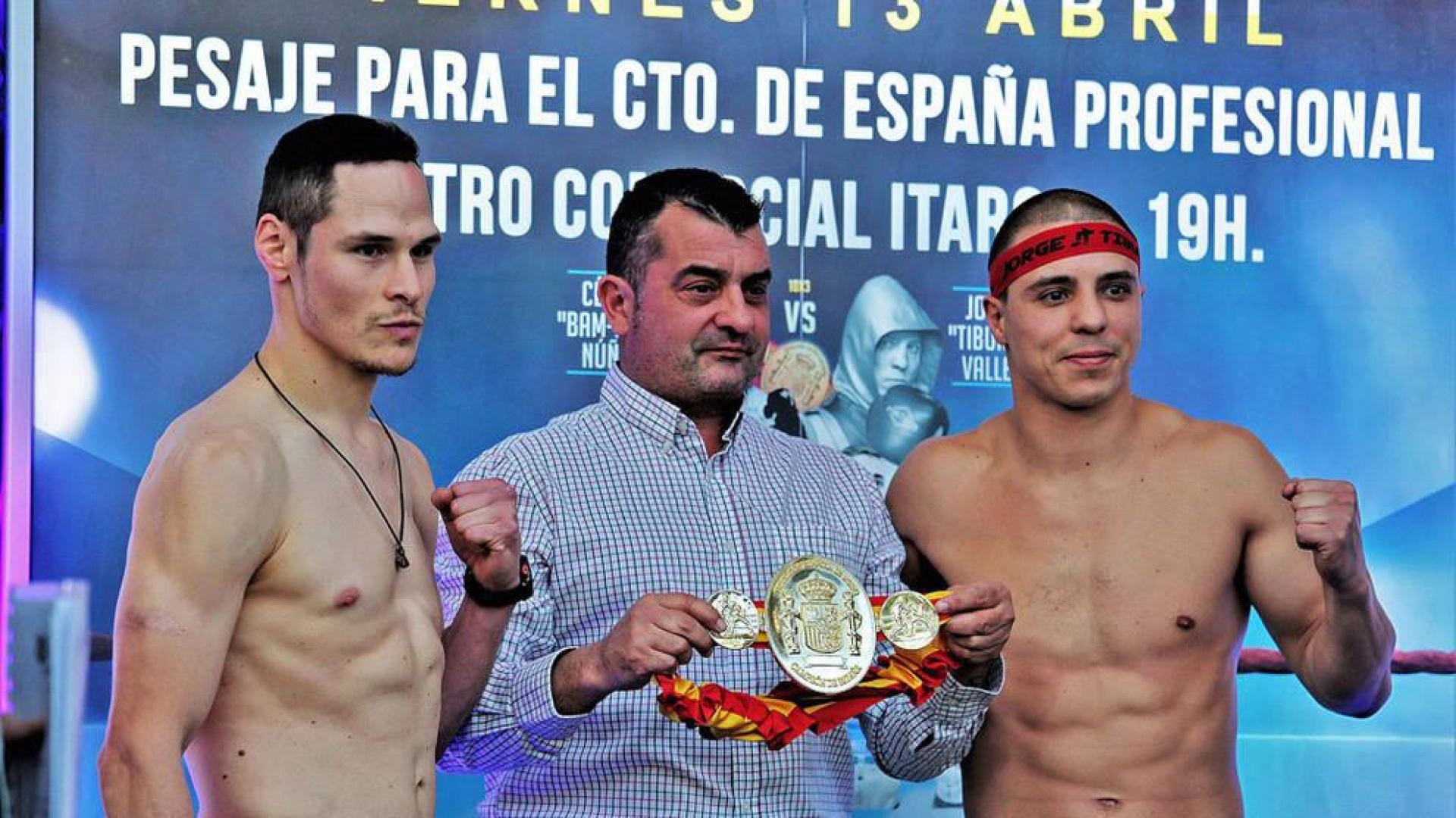 Nuñez busca el cinturón nacional esta noche en Anaitasuna