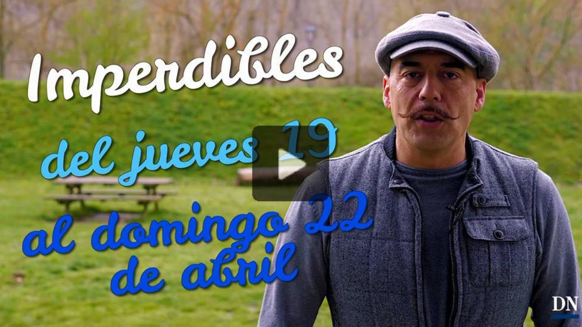 Agenda cultural de Navarra en vídeo hasta el domingo 22 de abril