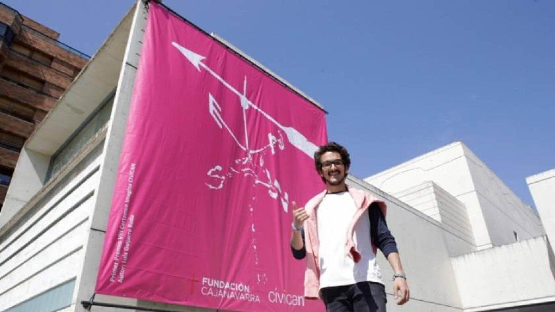 Luis Guijarro y Silvia López ganan el certamen de diseño gráfico 'Imagina Civican'
