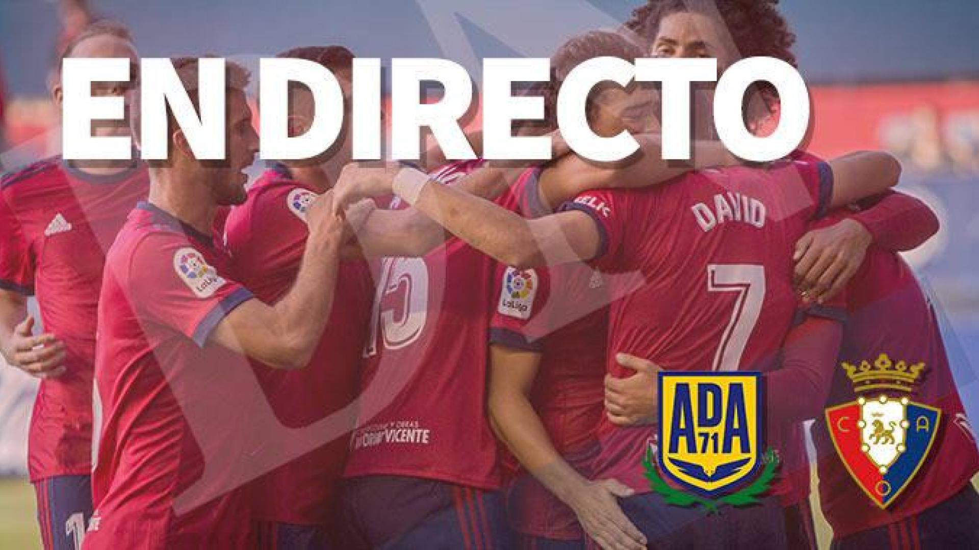 Alcorcón-Osasuna, en directo