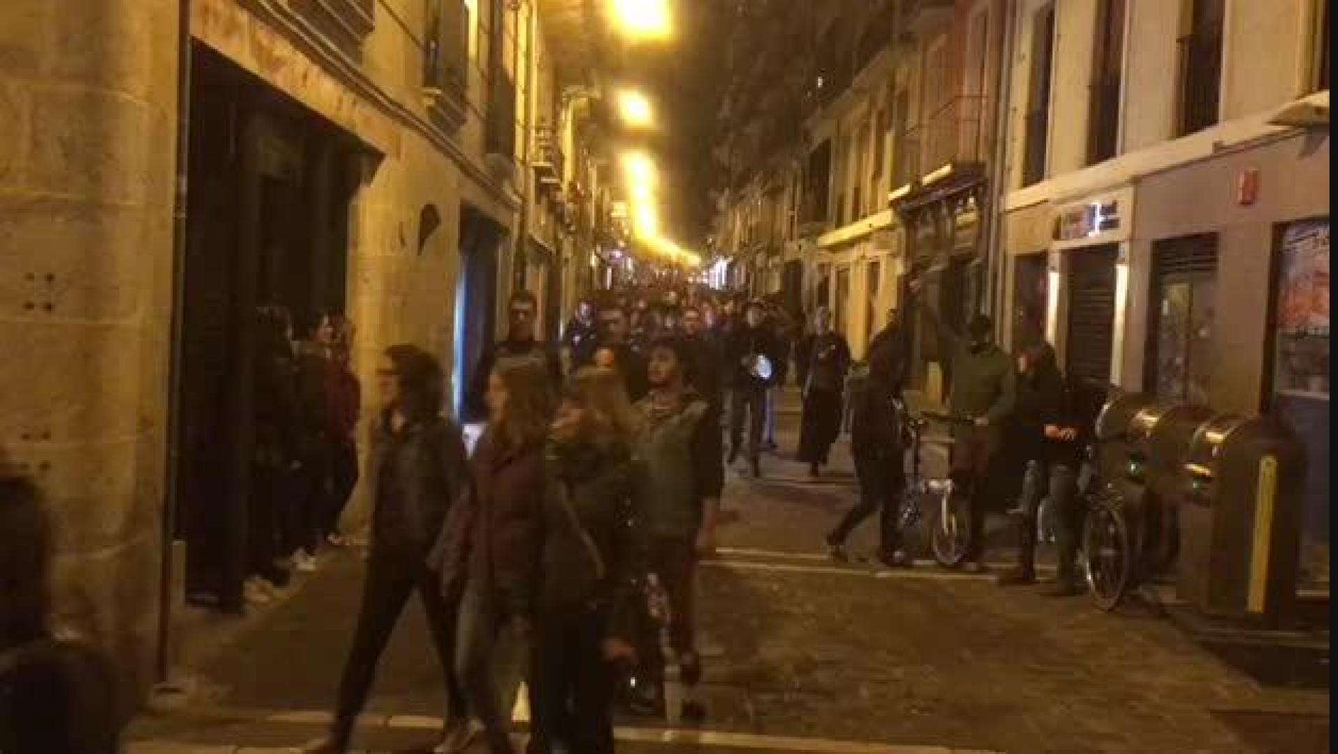 Cacerolada en Pamplona contra la sentencia de 'La Manada'