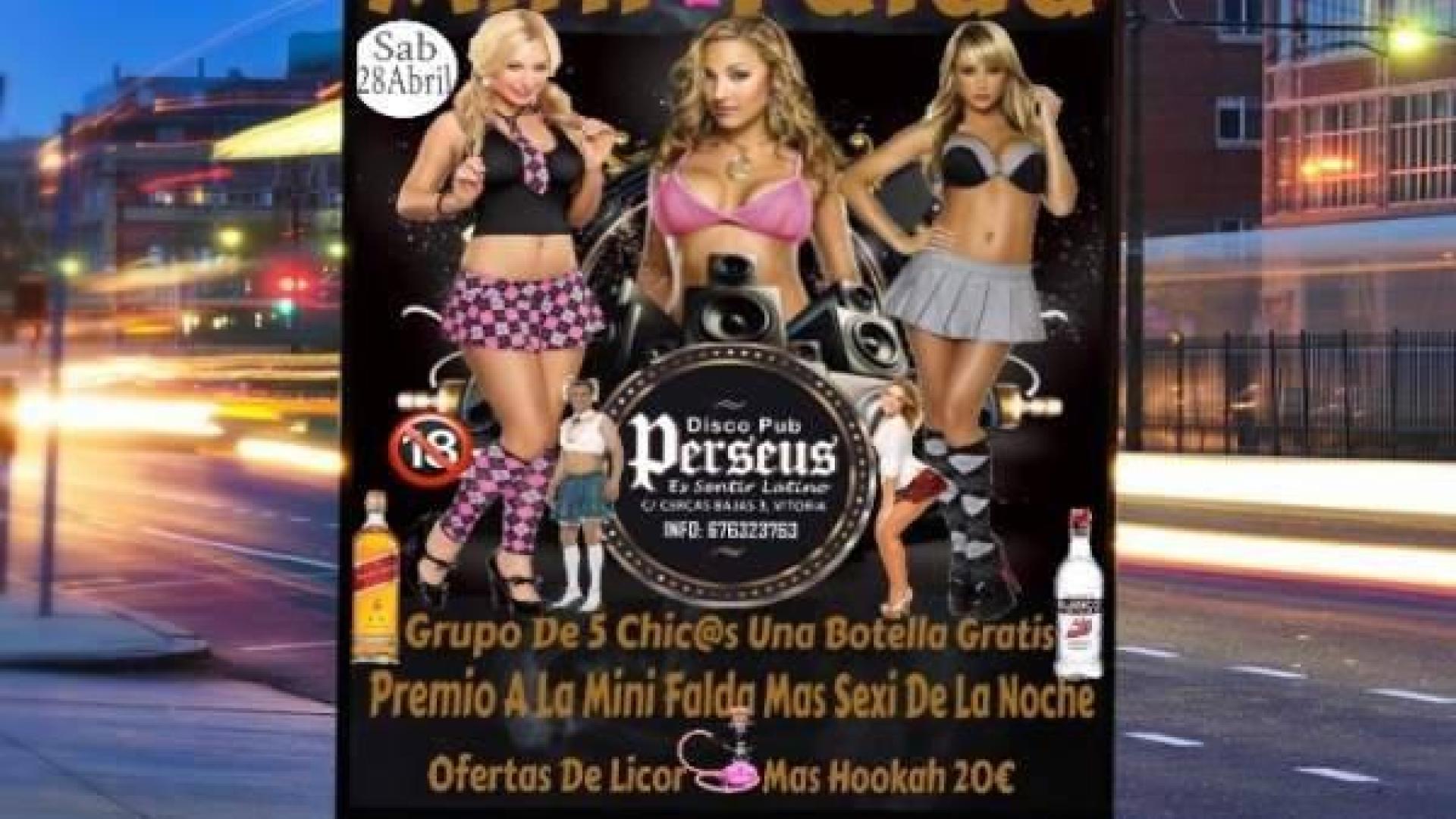 Vitoria prohíbe una 'Fiesta de la Minifalda' en un pub por "sexista y discriminatoria"