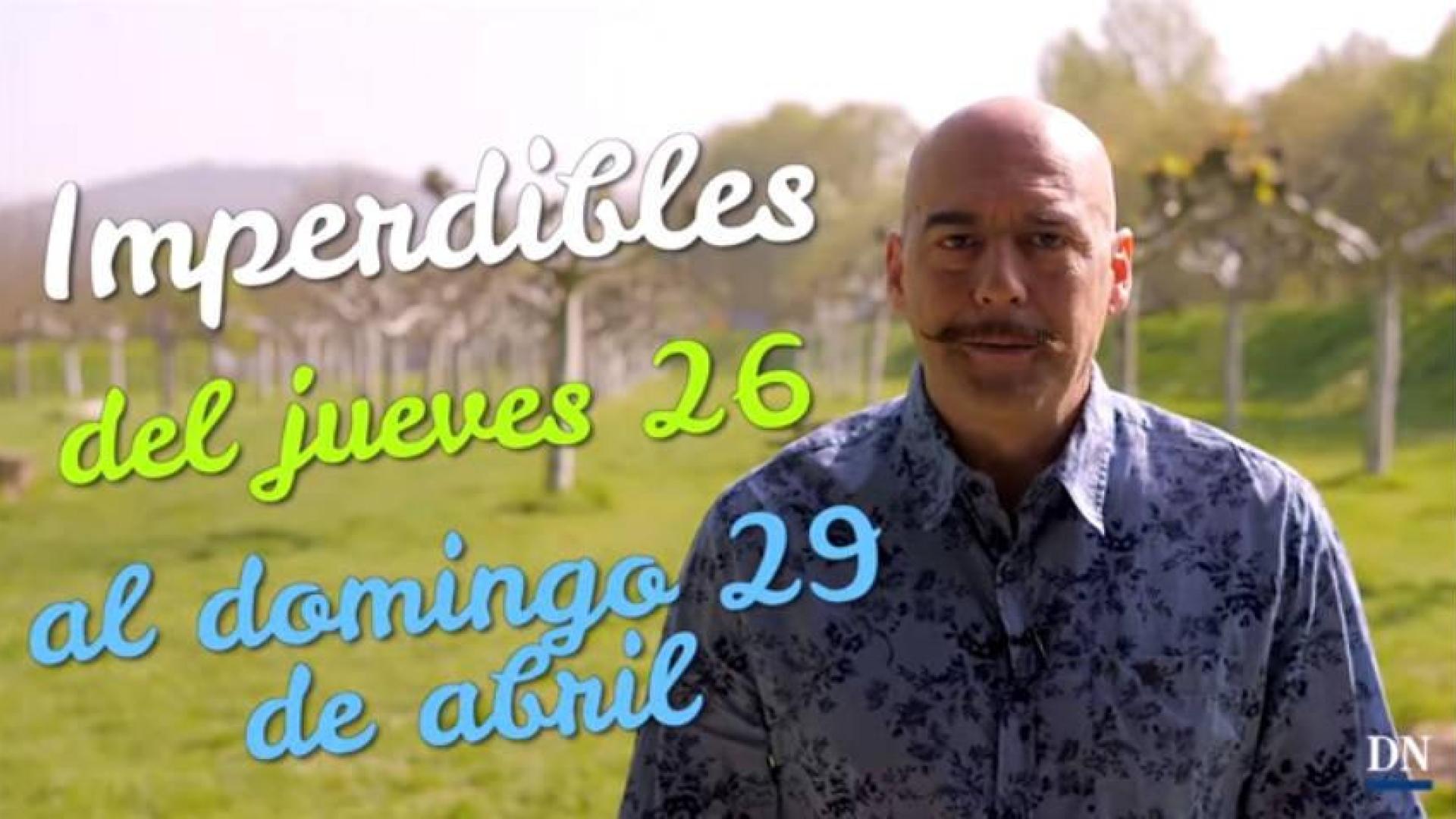 Agenda cultural de Navarra en vídeo hasta el domingo 29 de abril