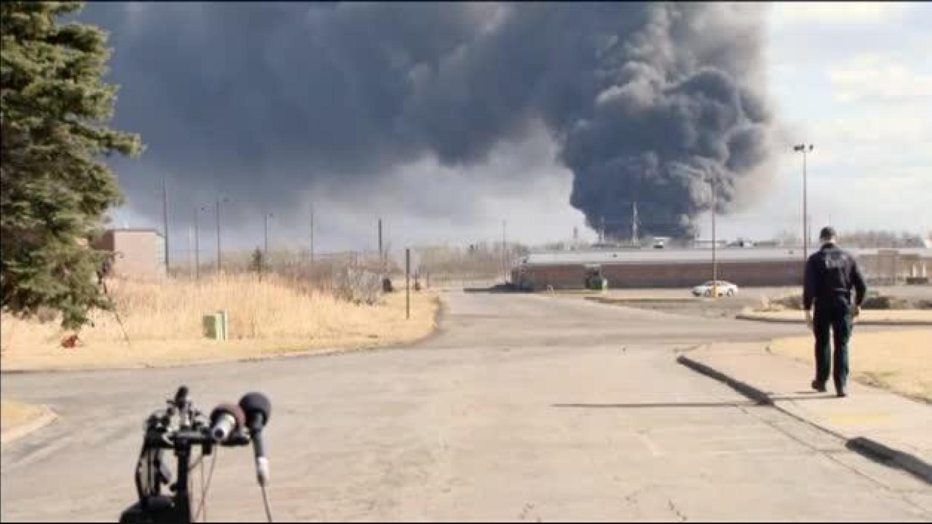 Explosión en una refinería en Wisconsin
