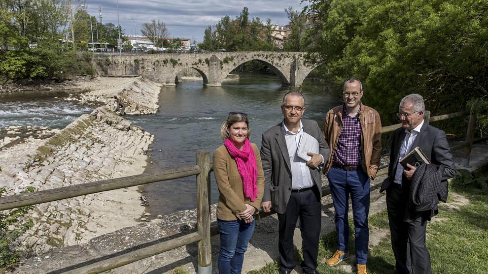 UPN acusa al equipo de gobierno de dejadez en la gestión del río Arga