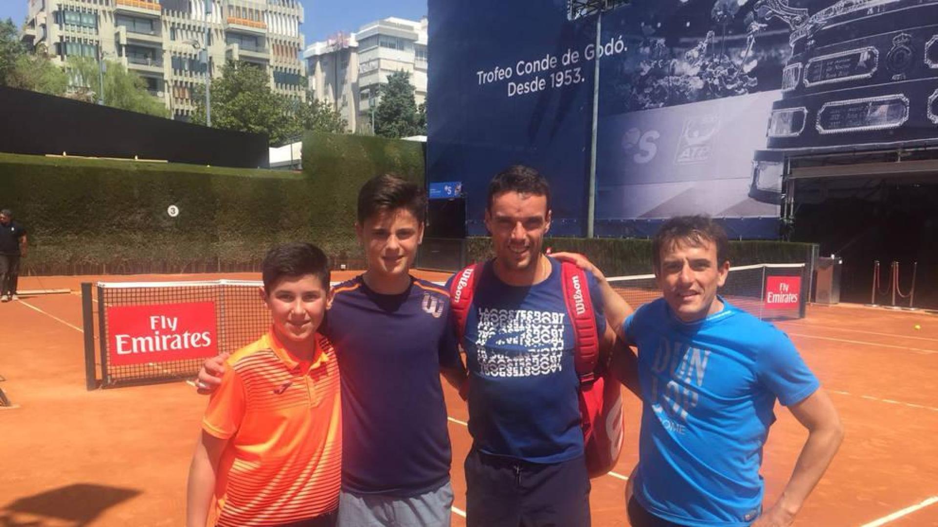 Los navarros Gaztambide y Prat, eliminados en cuartos de final del Godó infantil
