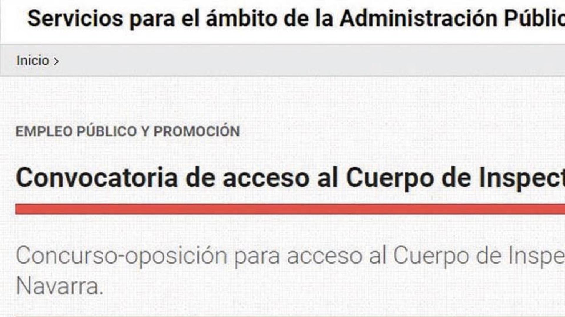 Educación no responde a un recurso y la oposición de inspectores queda suspendida