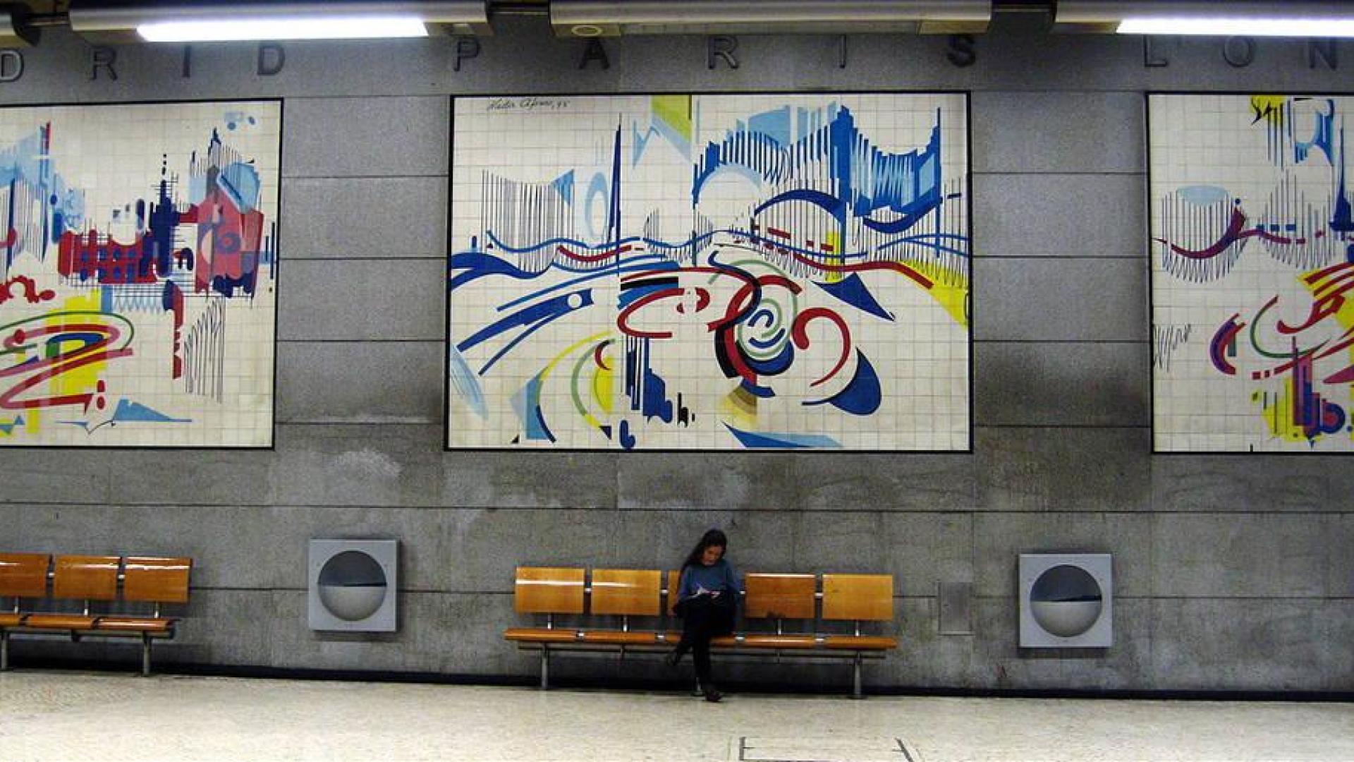 El Metro de Lisboa presume de arte para celebrar sus 70 años