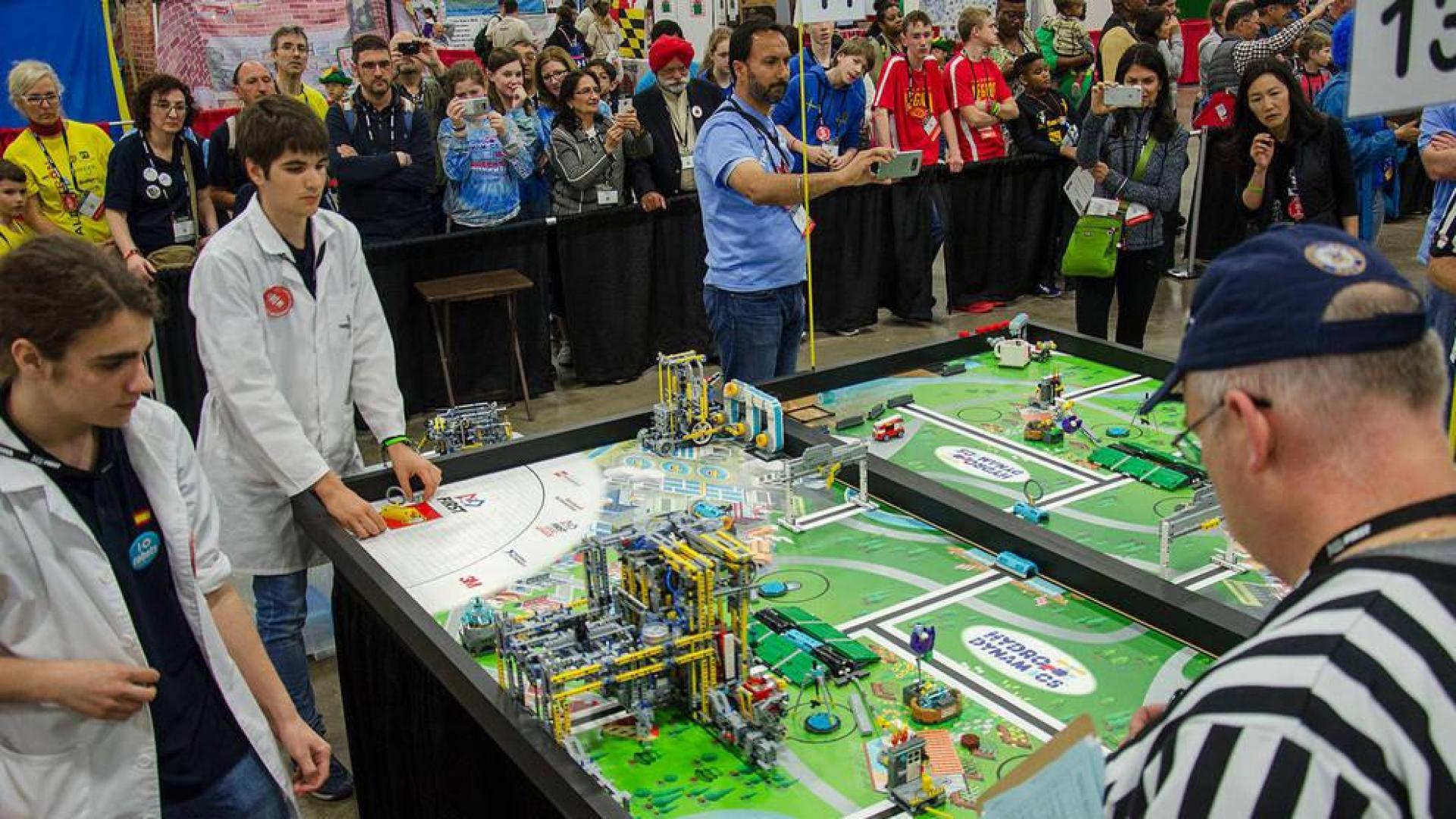 La tecnología navarra del Lego se hace grande en Detroit