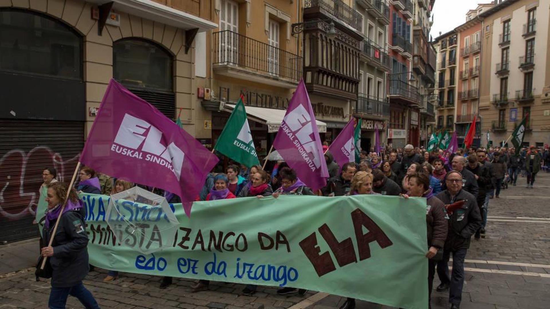 ELA dice en Pamplona que es preciso declarar la guerra a la pobreza