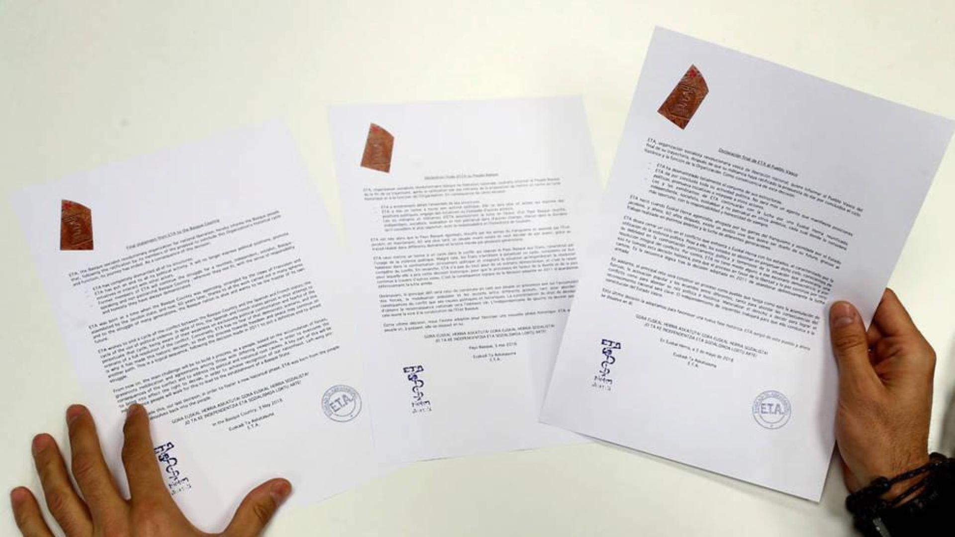 Comunicado completo de ETA sobre su disolución