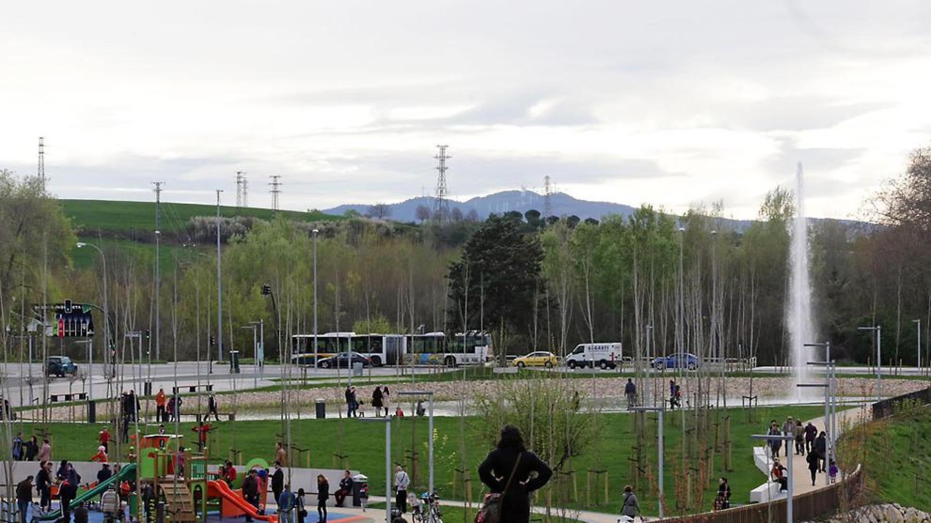La 'mancha verde' se extiende en Pamplona