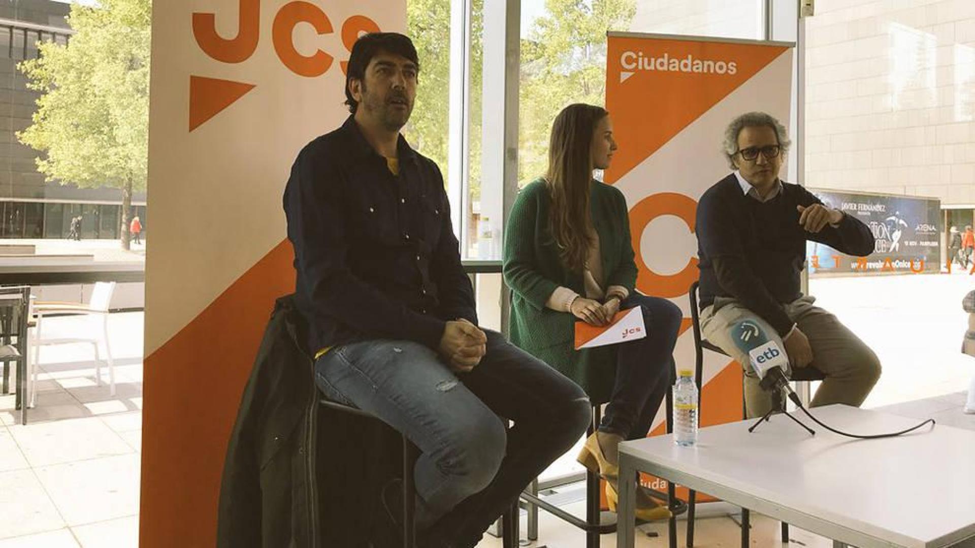 Melisa Rodríguez (C's) dice en Pamplona que "Navarra debe retener el talento"