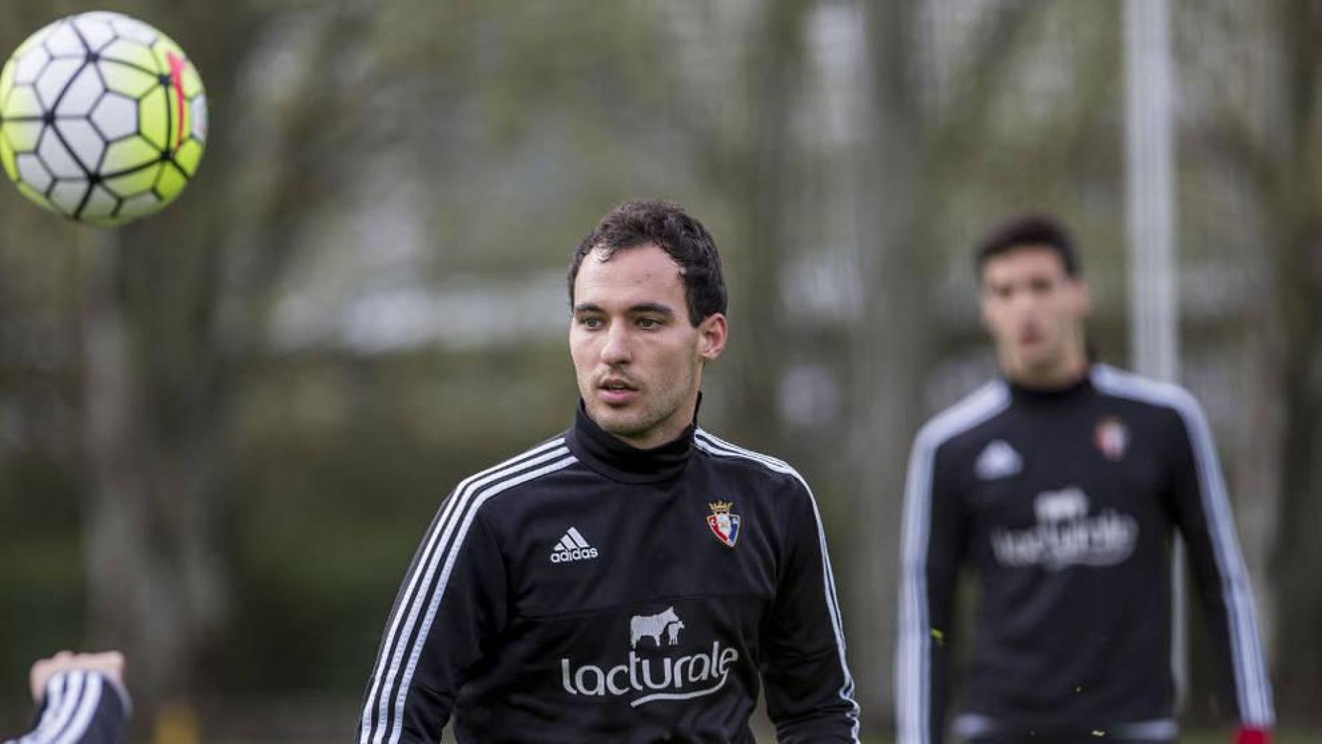 Unai García, en Tajonar.