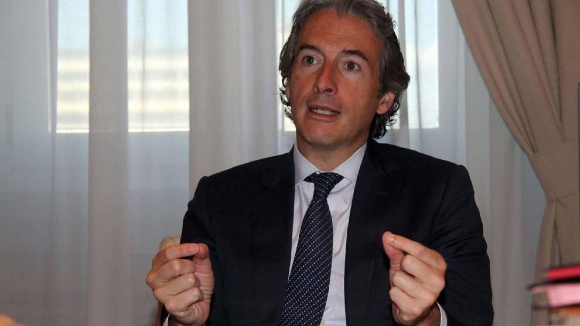 Íñigo de la Serna, en un momento de la entrevista.