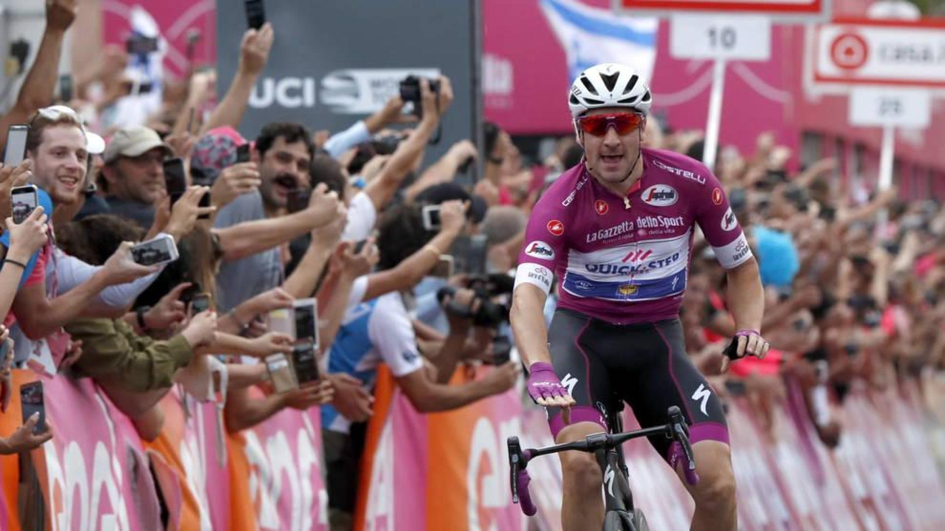 El italiano Viviani repite victoria en el Giro