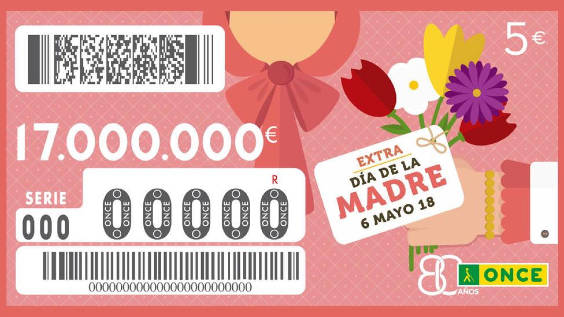 Un vecino de Villabona gana los 17 millones del Extra de la ONCE del Día de la Madre