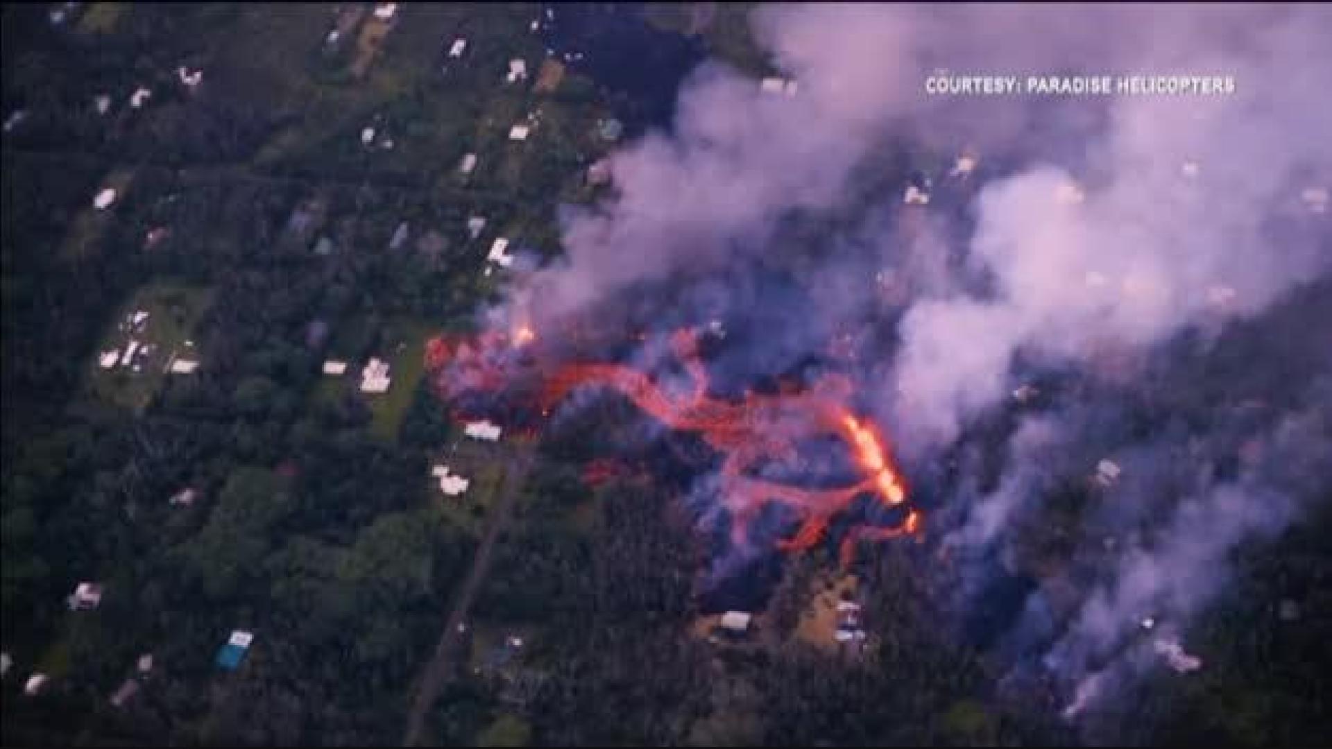 Los ríos de lava del volcán Kilauea (Hawái) obligan a desalojar mil setecientas viviendas
