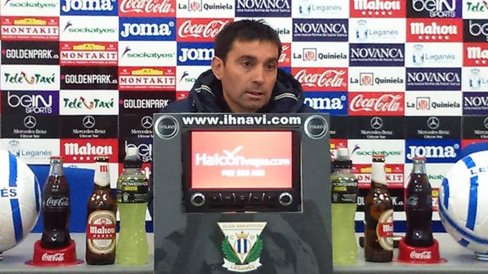 Asier Garitano, técnico del Leganés.